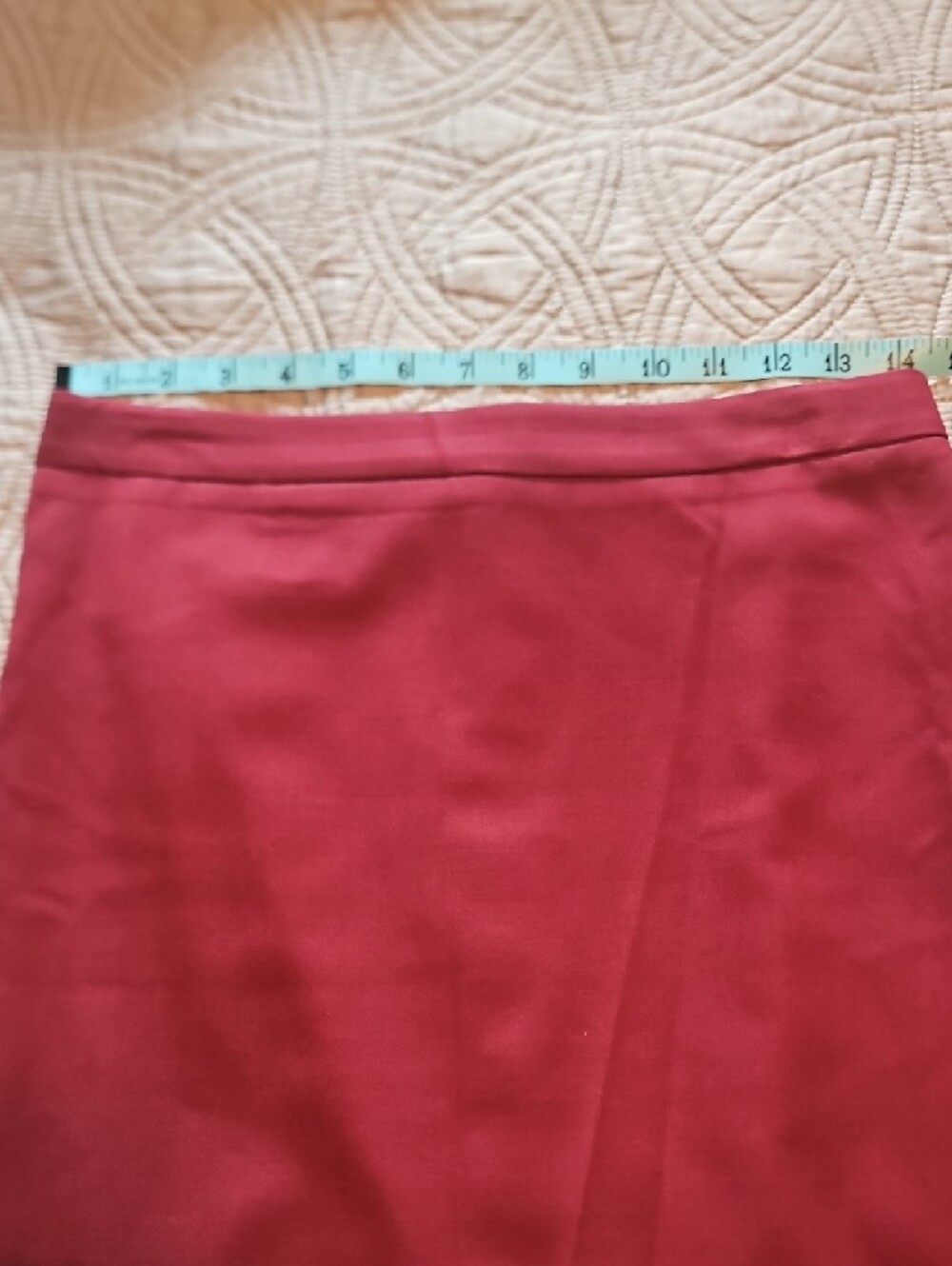 J. Crew Wine Red Pencil Skirt - Picture 4 of 5